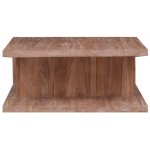 vidaXL Măsuță de cafea, 70x70x30 cm, lemn masiv de tec vidaXL Măsuță de cafea, 70x70x30 cm, lemn masiv de tec
