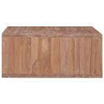 vidaXL Măsuță de cafea, 70x70x30 cm, lemn masiv de tec vidaXL Măsuță de cafea, 70x70x30 cm, lemn masiv de tec