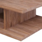 vidaXL Măsuță de cafea, 70x70x30 cm, lemn masiv de tec vidaXL Măsuță de cafea, 70x70x30 cm, lemn masiv de tec