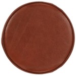 vidaXL Scaune de bar, 2 buc., maro, piele naturală și fontă vidaXL Scaune de bar, 2 buc., maro, piele naturală și fontă