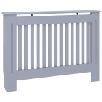 vidaXL Mască pentru calorifer, antracit, 112 x 19 x 81,5 cm, MDF vidaXL Mască pentru calorifer, antracit, 112 x 19 x 81,5 cm, MDF