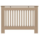 vidaXL Mască pentru calorifer, 112x19x81,5 cm, MDF vidaXL Mască pentru calorifer, 112x19x81,5 cm, MDF