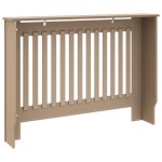 vidaXL Mască pentru calorifer, 112x19x81,5 cm, MDF vidaXL Mască pentru calorifer, 112x19x81,5 cm, MDF