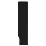 vidaXL Mască pentru calorifer, negru, 152 x 19 x 81,5 cm, MDF vidaXL Mască pentru calorifer, negru, 152 x 19 x 81,5 cm, MDF