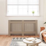 vidaXL Mască pentru calorifer, 152x19x81,5 cm, MDF vidaXL Mască pentru calorifer, 152x19x81,5 cm, MDF