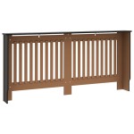 vidaXL Mască de calorifer, negru, 172 x 19 x 81,5 cm, MDF vidaXL Mască de calorifer, negru, 172 x 19 x 81,5 cm, MDF