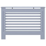 vidaXL Mască pentru calorifer, antracit, 112 x 19 x 81,5 cm, MDF vidaXL Mască pentru calorifer, antracit, 112 x 19 x 81,5 cm, MDF