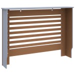 vidaXL Mască pentru calorifer, antracit, 112 x 19 x 81,5 cm, MDF vidaXL Mască pentru calorifer, antracit, 112 x 19 x 81,5 cm, MDF