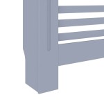 vidaXL Mască pentru calorifer, antracit, 112 x 19 x 81,5 cm, MDF vidaXL Mască pentru calorifer, antracit, 112 x 19 x 81,5 cm, MDF