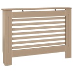 vidaXL Mască pentru calorifer, 112 x 19 x 81,5 cm, MDF vidaXL Mască pentru calorifer, 112 x 19 x 81,5 cm, MDF