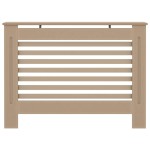 vidaXL Mască pentru calorifer, 112 x 19 x 81,5 cm, MDF vidaXL Mască pentru calorifer, 112 x 19 x 81,5 cm, MDF