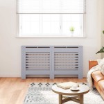vidaXL Mască pentru calorifer, antracit, 152 x 19 x 81,5 cm, MDF vidaXL Mască pentru calorifer, antracit, 152 x 19 x 81,5 cm, MDF