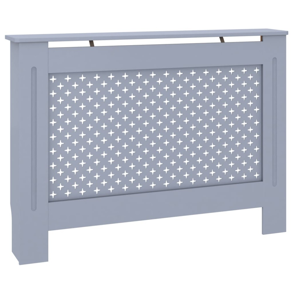 vidaXL Mască pentru calorifer, antracit, 112 x 19 x 81,5 cm, MDF