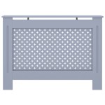 vidaXL Mască pentru calorifer, antracit, 112 x 19 x 81,5 cm, MDF vidaXL Mască pentru calorifer, antracit, 112 x 19 x 81,5 cm, MDF