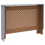 vidaXL Mască pentru calorifer, antracit, 112 x 19 x 81,5 cm, MDF vidaXL Mască pentru calorifer, antracit, 112 x 19 x 81,5 cm, MDF