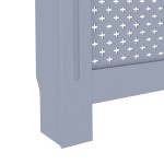 vidaXL Mască pentru calorifer, antracit, 112 x 19 x 81,5 cm, MDF vidaXL Mască pentru calorifer, antracit, 112 x 19 x 81,5 cm, MDF