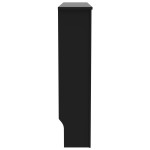 vidaXL Mască pentru calorifer, negru, 112 x 19 x 81,5 cm, MDF vidaXL Mască pentru calorifer, negru, 112 x 19 x 81,5 cm, MDF