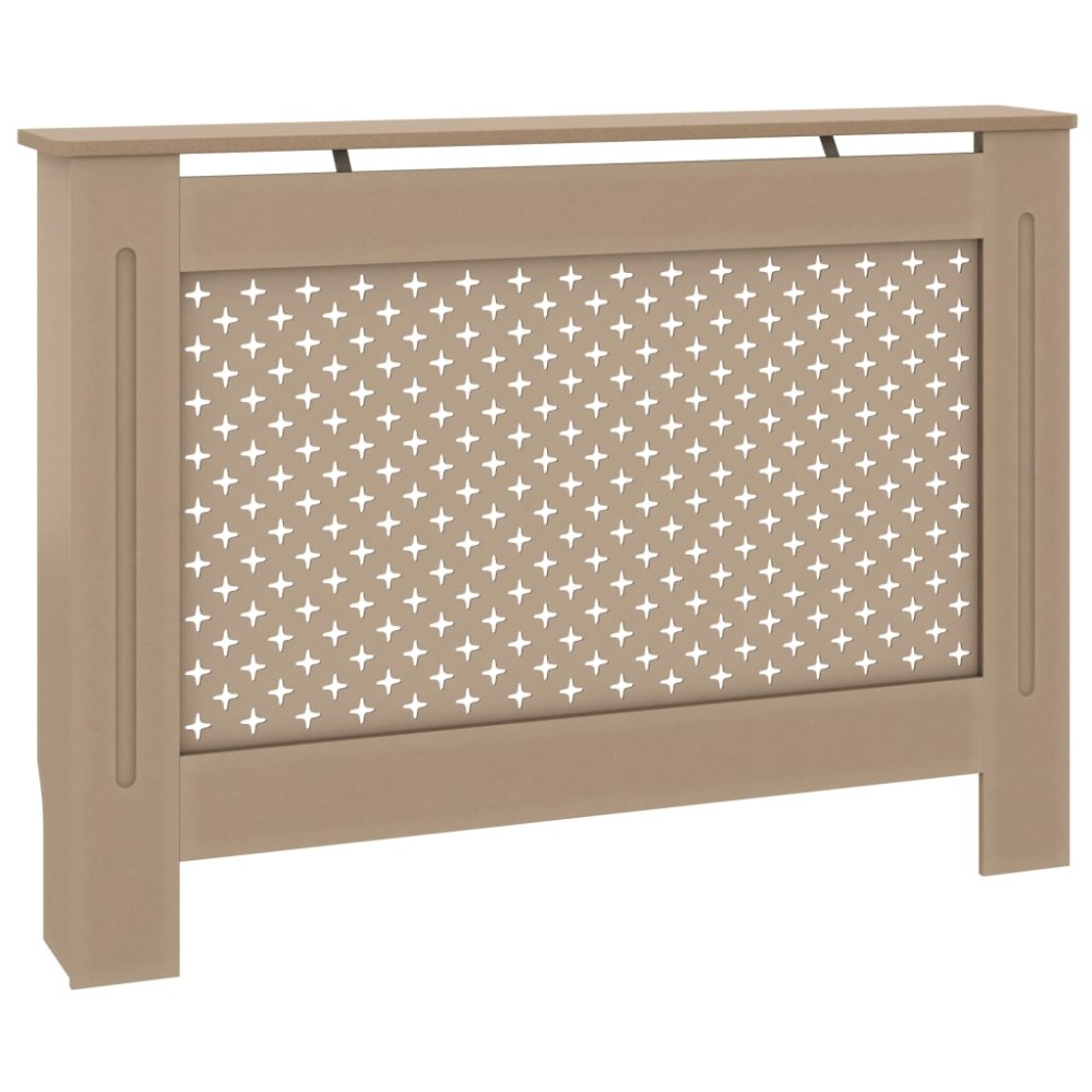 vidaXL Mască pentru calorifer, 112x19x81,5 cm, MDF