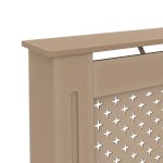 vidaXL Mască pentru calorifer, 112x19x81,5 cm, MDF vidaXL Mască pentru calorifer, 112x19x81,5 cm, MDF