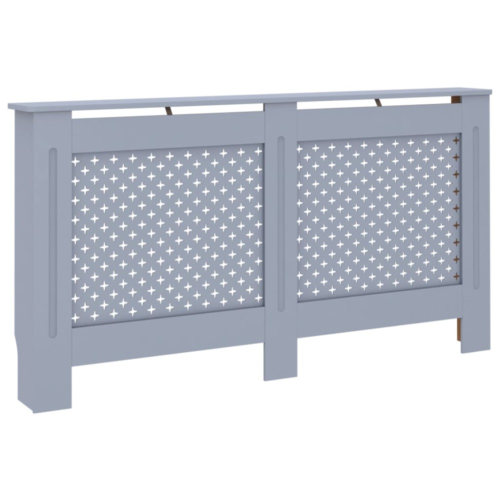 vidaXL Mască pentru calorifer, antracit, 152 x 19 x 81,5 cm, MDF