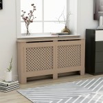 vidaXL Mască pentru calorifer, 152x19x81,5 cm, MDF vidaXL Mască pentru calorifer, 152x19x81,5 cm, MDF