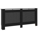 vidaXL Mască de calorifer, negru, 172 x 19 x 81,5 cm, MDF vidaXL Mască de calorifer, negru, 172 x 19 x 81,5 cm, MDF
