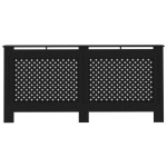 vidaXL Mască de calorifer, negru, 172 x 19 x 81,5 cm, MDF vidaXL Mască de calorifer, negru, 172 x 19 x 81,5 cm, MDF