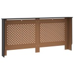 vidaXL Mască de calorifer, negru, 172 x 19 x 81,5 cm, MDF vidaXL Mască de calorifer, negru, 172 x 19 x 81,5 cm, MDF
