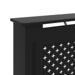 vidaXL Mască de calorifer, negru, 172 x 19 x 81,5 cm, MDF vidaXL Mască de calorifer, negru, 172 x 19 x 81,5 cm, MDF