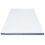 vidaXL Topper saltea de pat cu somieră, 200x140x5 cm moale mediu vidaXL Topper saltea de pat cu somieră, 200x140x5 cm moale mediu