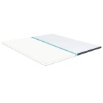 vidaXL Topper saltea pentru pat continental 200x160x5 cm moale mediu vidaXL Topper saltea pentru pat continental 200x160x5 cm moale mediu