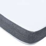 vidaXL Topper saltea de pat cu somieră, 200x180x5 cm moale mediu vidaXL Topper saltea de pat cu somieră, 200x180x5 cm moale mediu