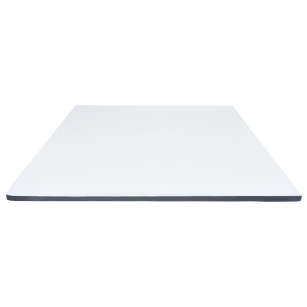 vidaXL Topper saltea de pat cu somieră, 200 x 200 x 5 cm moale mediu