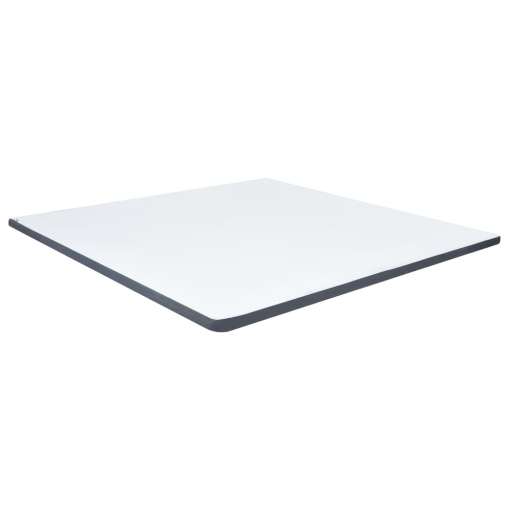 vidaXL Topper saltea de pat cu somieră, 200 x 200 x 5 cm moale mediu