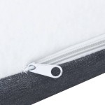 vidaXL Topper saltea de pat cu somieră, 200 x 200 x 5 cm moale mediu vidaXL Topper saltea de pat cu somieră, 200 x 200 x 5 cm moale mediu