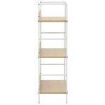 vidaXL Etajeră cărți 3 rafturi, stejar, 60x27,6x90,5 cm lemn prelucrat