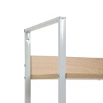 vidaXL Etajeră cărți 3 rafturi, stejar, 60x27,6x90,5 cm lemn prelucrat