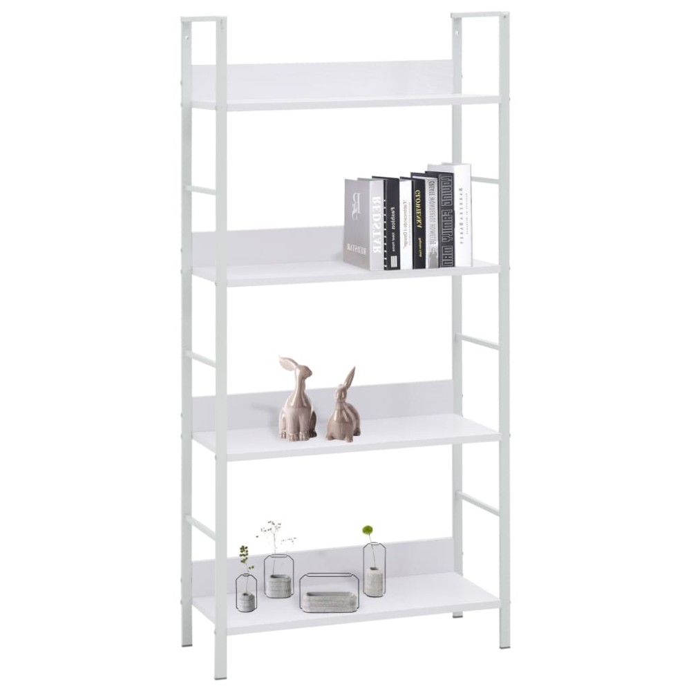 vidaXL Etajeră cărți 3 rafturi, stejar,60x27,6x124,5 cm lemn prelucrat
