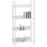 vidaXL Etajeră cărți 3 rafturi, stejar,60x27,6x124,5 cm lemn prelucrat