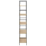 vidaXL Etajeră cărți 5 rafturi, stejar 60x27,6x158,5 cm lemn prelucrat vidaXL Etajeră cărți 5 rafturi, stejar 60x27,6x158,5 cm lemn prelucrat