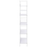 vidaXL Etajeră cărți 5 rafturi, alb, 60x27,6x158,5 cm, lemn prelucrat vidaXL Etajeră cărți 5 rafturi, alb, 60x27,6x158,5 cm, lemn prelucrat