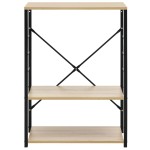 vidaXL Dulap microunde, negru/stejar 60x39,6x79,5 cm lemn prelucrat vidaXL Dulap microunde, negru/stejar 60x39,6x79,5 cm lemn prelucrat