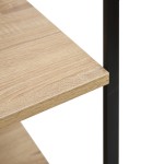vidaXL Dulap microunde, negru/stejar 60x39,6x79,5 cm lemn prelucrat vidaXL Dulap microunde, negru/stejar 60x39,6x79,5 cm lemn prelucrat