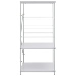 vidaXL Dulap cuptor microunde, alb, 60 x 39,6 x 79,5 cm, PAL vidaXL Dulap cuptor microunde, alb, 60 x 39,6 x 79,5 cm, PAL