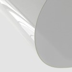 vidaXL Folie de protecție masă, transparent, Ø 60 cm, PVC, 2 mm vidaXL Folie de protecție masă, transparent, Ø 60 cm, PVC, 2 mm