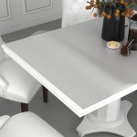 vidaXL Folie de protecție masă, mat, 120 x 90 cm, PVC, 2 mm vidaXL Folie de protecție masă, mat, 120 x 90 cm, PVC, 2 mm