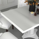 vidaXL Folie de protecție masă, mat, 140 x 90 cm, PVC, 2 mm vidaXL Folie de protecție masă, mat, 140 x 90 cm, PVC, 2 mm