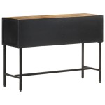 vidaXL Masă consolă, 110x35x75 cm, lemn de mango nefinisat vidaXL Masă consolă, 110x35x75 cm, lemn de mango nefinisat