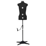 vidaXL Formă pentru rochie femeie reglabilă negru, dimensiune S 33-40 vidaXL Formă pentru rochie femeie reglabilă negru, dimensiune S 33-40