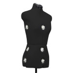 vidaXL Formă pentru rochie femeie reglabilă negru, dimensiune S 33-40 vidaXL Formă pentru rochie femeie reglabilă negru, dimensiune S 33-40
